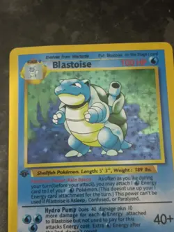 Blastoise 2/102 Base Set Holo Rare 100 HP English 1999 Wizards of the Coast - Image 2