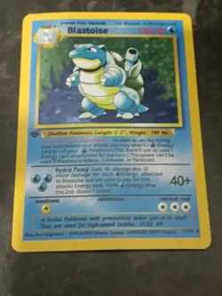 Blastoise 2/102 Base Set Holo Rare 100 HP English 1999 Wizards of the Coast - Image 4