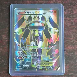Zygarde EX 054A/124 Alt Art Holo Promo 190 HP English Pokemon TCG LP - Image 1