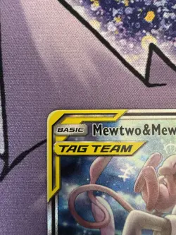 Pokemon TCG Mewtwo & Mew GX SM191 Holo Trading Card Black Star Promo LP - Image 3