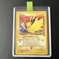 Pokemon TCG Zapdos 23/53 Black Star Promo Regular LP. - Image 3