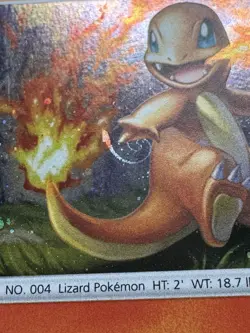 HD SWIRL Charmander SWSH092 Black Star Promo Pokemon TCG Card Holo LP - Image 2
