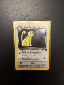 2000 Pokemon Dark Persian Black Star Promo Holo Wizards WOTC Vintage LP/MP TCG - Image 1