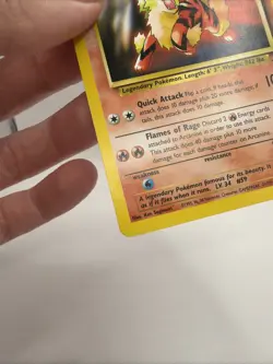 Arcanine #6 WOTC Black Star Promo Pokemon TCG 1999 LP- - Image 3