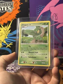 Pokemon TCG Tropius 52/111 Prerelease STAFF Stamp Promo NM - Image 3