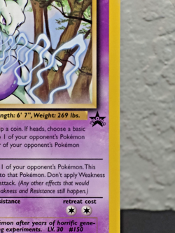 Pokemon TCG Mewtwo Black Star Promo LP #12 Nintendo Power, Vintage 2000 - Image 3