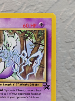 Pokemon TCG Mewtwo Black Star Promo LP #12 Nintendo Power, Vintage 2000 - Image 4