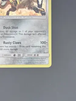Pokemon TCG Card Dusk Mane Necrozma SM107 SM Black Star Promo Holo Shiny LP - Image 3