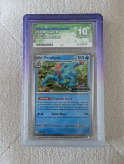 Ace 10 Feraligatr Staff Prerelease Promo 089 - Pokemon TCG - Pop 4!! - Image 1