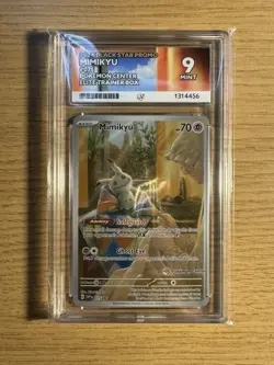 ACE 9 - Mimikyu SVP075 Pokemon Center Stamp - Pokemon TCG Black Star Promo - Image 3