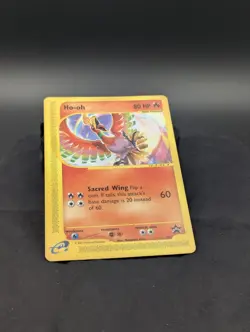 Pokemon TCG Ho-Oh Black Star Promo Card |#52| 2002 Non Holo - Lp/Mp - Image 3
