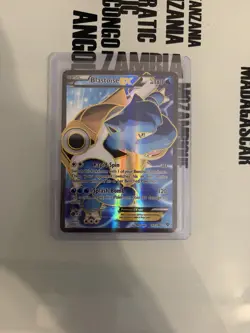 LP+ Pokemon TCG Blastoise EX Full Art Holo Ultra Rare Card 142/146 XY Base Set - Image 1
