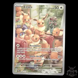 Eevee #188/167 Twilight Masquerade NM/Near Mint Pokemon 2024 - Image 1