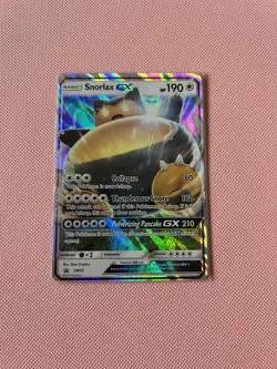 Pokemon Card TCG Snorlax GX SM05 Promo Cards Holo EN 2016 190 HP - Image 1