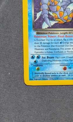Vintage Pokemon TCG - Team Rocket - Unlimited Dark Gyarados 8/82 Holo: LP-/MP+ - Image 5