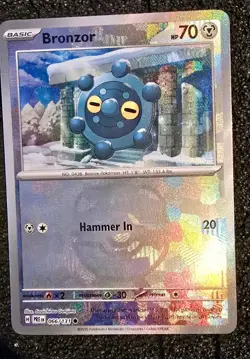 Pokemon TCG Bronzor Masterball Black Bolt 066/131 - Image 1