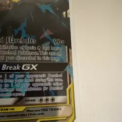 Pokemon TCG Reshiram & Zekrom GX TAG TEAM 157/236 Cosmic Eclipse Holo EN 2019 - Image 4