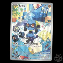 Riolu #215/198 Scarlet & Violet Base NM/Near Mint Pokemon 2023 - Image 1