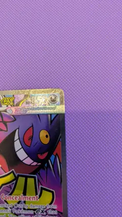 Pokemon TCG Mega Gengar EX 269/217 Mega Attack Rare Full Art Pack Fresh - Image 3