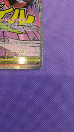 Pokemon TCG Mega Gengar EX 269/217 Mega Attack Rare Full Art Pack Fresh - Image 4