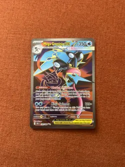 Pokemon TCG from Chaos Rising CRI Mega Greninja ex Ultra Rare 100/086 Full Art - Image 1