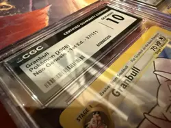 Pokemon 3-Card CGC Graded Lot with a 1st Edition Granbull POP 31 - Image 3