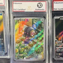 Pokemon Holo 4-Card Graded Lot FULL ART RARES - Image 4