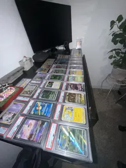 Pokemon random TCG 100 card lot- rares- halos- sirs- graded cards- base-bulk - Image 2