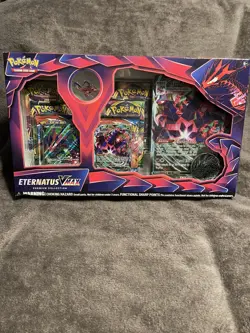 Pokemon TCG: 2020 Sword & Shield Eternatus Vmax Premium Collection Box New - Image 1