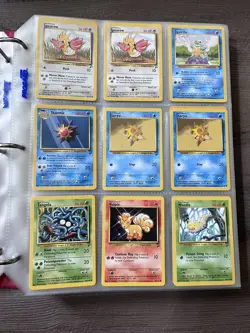 200+ Vintage Base Set Pokemon Cards Binder Collection Base Set Topps Etc. NM - Image 1