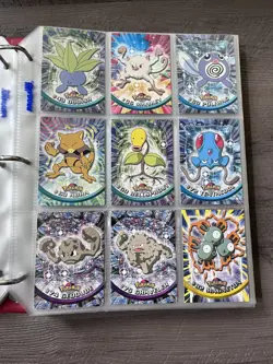 200+ Vintage Base Set Pokemon Cards Binder Collection Base Set Topps Etc. NM - Image 2