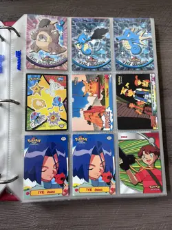 200+ Vintage Base Set Pokemon Cards Binder Collection Base Set Topps Etc. NM - Image 3