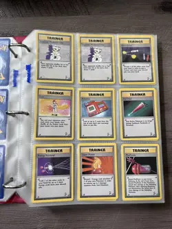 200+ Vintage Base Set Pokemon Cards Binder Collection Base Set Topps Etc. NM - Image 4