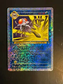 2002 Pokemon Legendary Collection TENTACRUEL 66 /110 Reverse Holo Holographic - Image 1