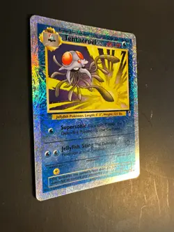 2002 Pokemon Legendary Collection TENTACRUEL 66 /110 Reverse Holo Holographic - Image 2