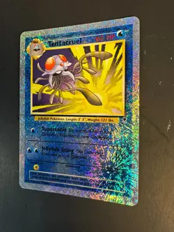 2002 Pokemon Legendary Collection TENTACRUEL 66 /110 Reverse Holo Holographic - Image 3