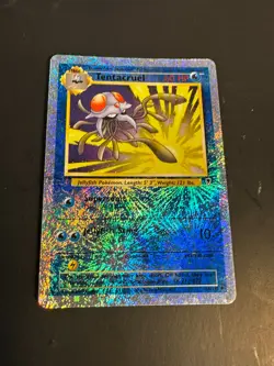 2002 Pokemon Legendary Collection TENTACRUEL 66 /110 Reverse Holo Holographic - Image 4