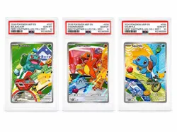 PSA 10 SEQUENTIAL Pokemon First Partner Illustration Collection Series 1 Kanto - Image 1
