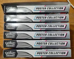 Pokemon Scarlet & Violet Black Bolt & White Flare Poster Collection x6+Display - Image 2