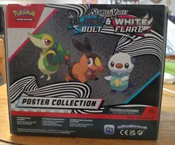 Pokemon Scarlet & Violet Black Bolt & White Flare Poster Collection x6+Display - Image 3