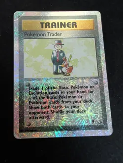 Pokemon Trader Legendary Collection Reverse Holo 103/110 Pokemon WOTC Vintage - Image 1