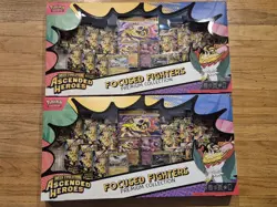Pokemon Ascended Heroes Focused Fighters Premium Collection Sam’s Club Lot Of 2 - Image 2