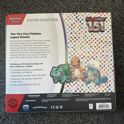 Pokemon TCG Scarlet & Violet 151 Poster Collection Box New and Sealed 820650853166 - Image 2
