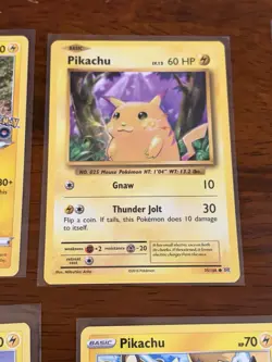Pikachu Pokemon TCG Card Lot Of 10 Collection Lot Non Holo - Image 3