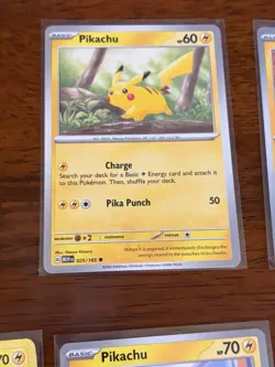 Pikachu Pokemon TCG Card Lot Of 10 Collection Lot Non Holo - Image 4