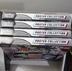 Pokemon TCG Black Bolt & White Flare Poster Collection X4 - Image 2