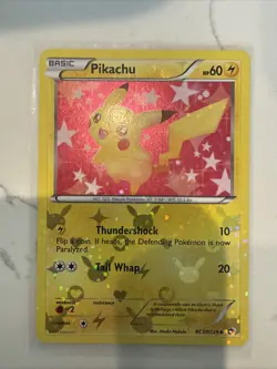 Pokemon TCG Radiant Collection Pikachu RC7/RC25 Legendary Treasures 2013 - Image 1