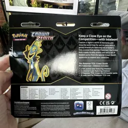 NEW & SEALED Pokemon Crown Zenith Inteleon Pin Collection Box English 6+ (2023) - Image 2
