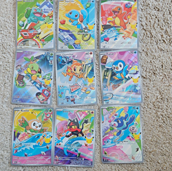 Pokemon TCG First Partner Illustration Collection Series 1 Full Set - Image 1