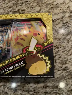 Pokemon TCG Crown Zenith Pikachu Vmax Premium Collection Box 7 packs SEALED - Image 4